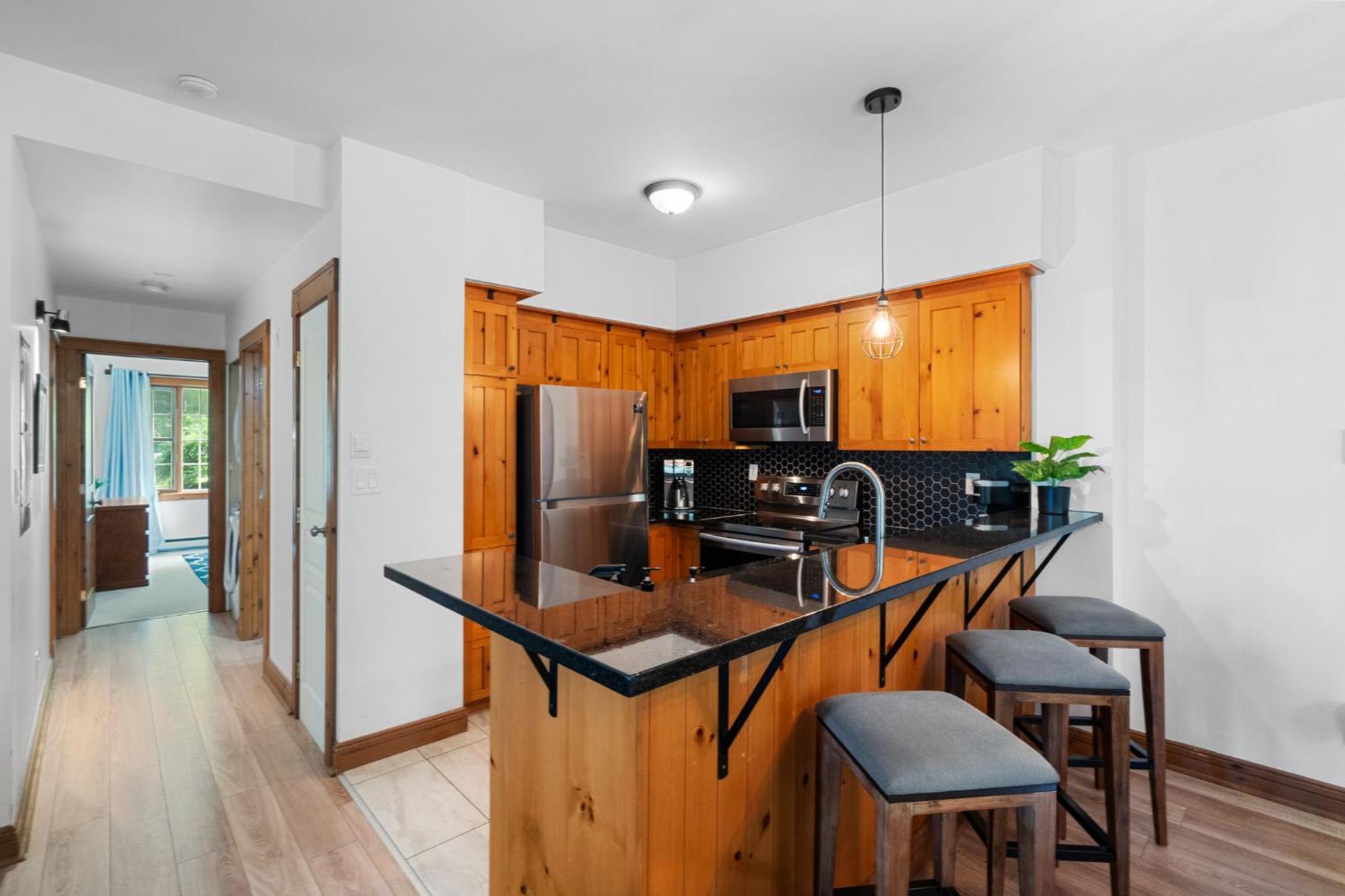 Les Falaises Tremblant - Ski Inout Condo W2Bdrs Мон-Трамблан Экстерьер фото