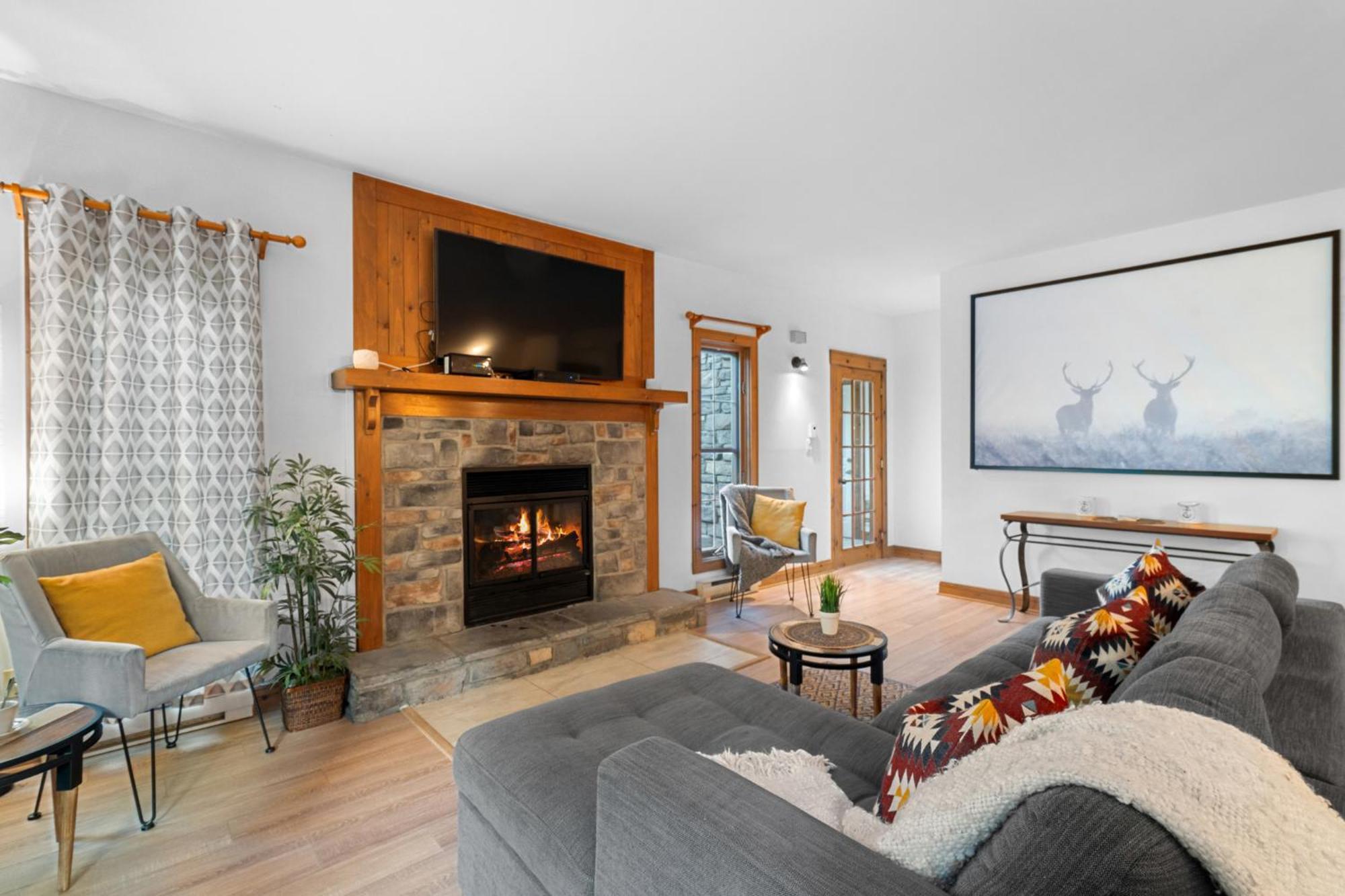 Les Falaises Tremblant - Ski Inout Condo W2Bdrs Мон-Трамблан Экстерьер фото
