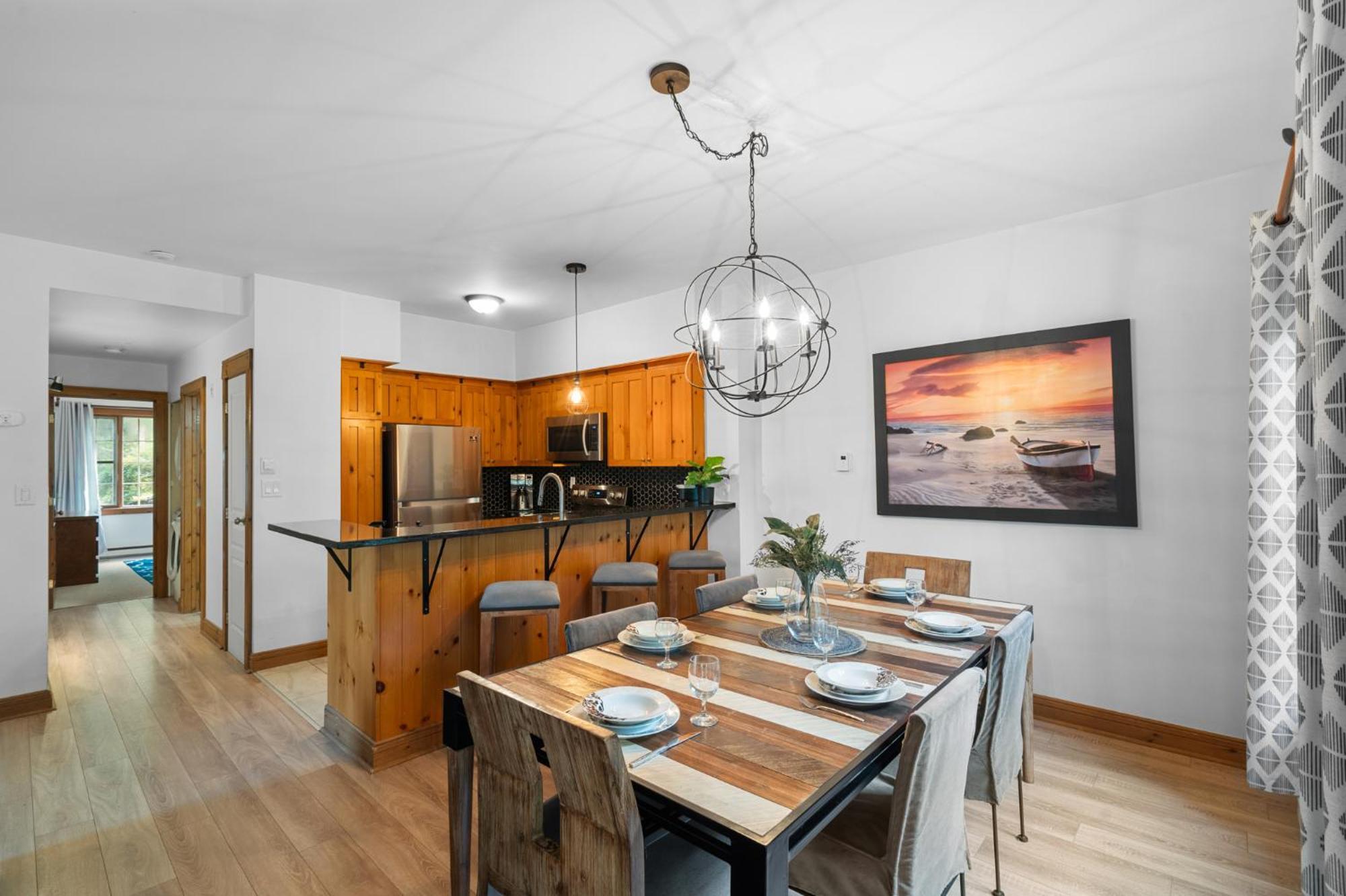 Les Falaises Tremblant - Ski Inout Condo W2Bdrs Мон-Трамблан Экстерьер фото